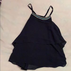 Navy Tank-top